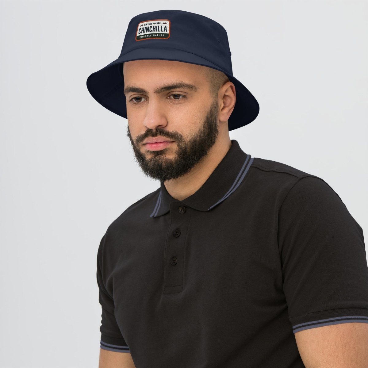 Chinchilla Apparel Old School Bucket Hat (Unisex) - Chinchilla Choons